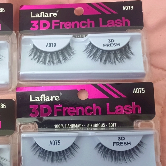 (4) 3D French Lash bundle by Laflare - Picture 3 of 8